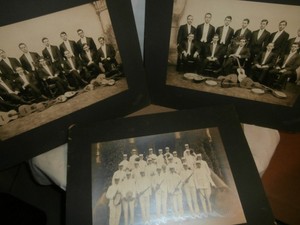 3 Antique Group Musician Band Photos Banjo Guitars University of Pennsylvania