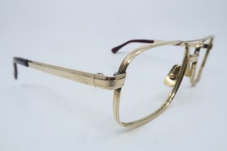 Vintage 50s gold filled eyeglasses frames AMOR made in France 52 22 135 KILLER