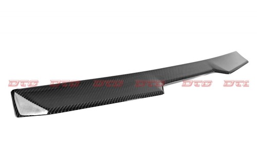 22-25 Fits SUBARU WRX STI VB 4D Sedan V Look Rear Roof Spoiler Carbon Fiber - Foto 4 di 7