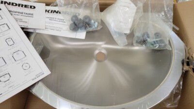Sink Kindred Undermount Stainless steel sink brand new.