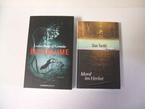 Boije af Gennäs "Blutblume" + Turell "Mord im Herbst" - 2 Skandinavien-Thriller