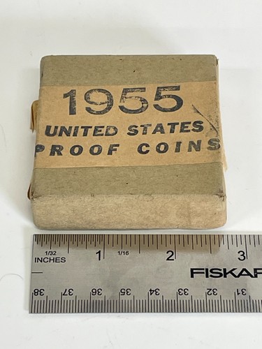 1955 United States Proof Coin Set in Original Box - Picture 14 of 15