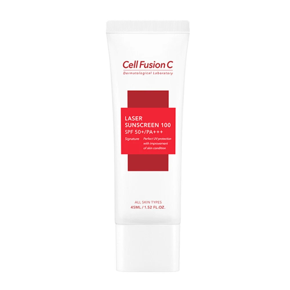 Cell Fusion C] Laser Sunscreen 100 - 45ml SPF50 PA  Free Gift
