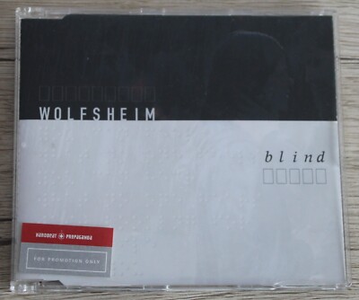 Wolfsheim MCD Blind (2004) Synth-pop, Electro, Promo - Peter Heppner