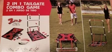 New in Box MD Sports 2 in 1 Tailgate Ladder & Bean Bag Toss Game Combo