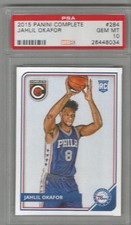 2015 Panini Complete Jahlil Okafor PSA 10