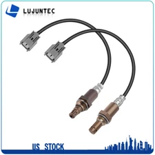 2pcs Front & Rear For 03-07 Honda Accord 2.4L Air Fuel Ratio O2 Oxygen Sensor