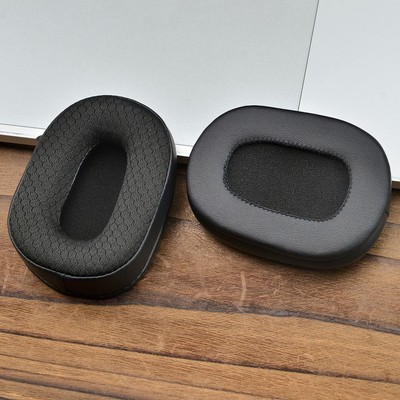 Ohrpolster & Stirnband Ersatz Für Logitech G435 Headset – Schwarz, Aus Leder & Memory-Schaum