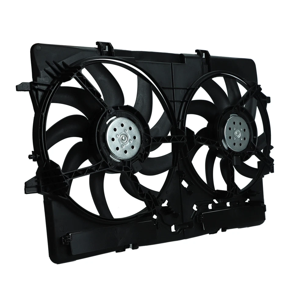 Ventilador condensador radiador doble CA para Audi A4 A5 S4 S5 Quattro Q5 2009-2017 Foto 3 de 4