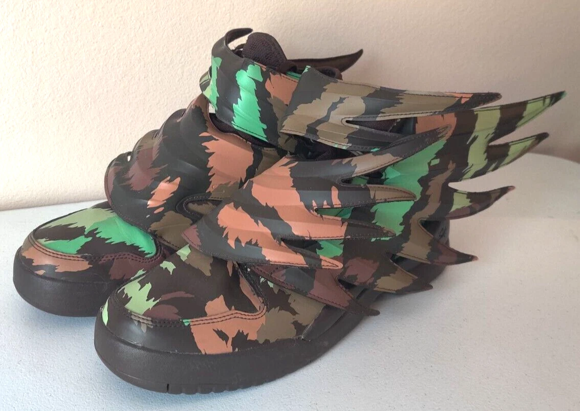 Adidas jeremy scott sales wings brun homme