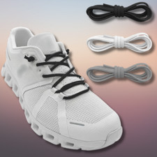 3 Pairs Elastic Shoe Laces Replacement Laces for on Cloud,Stretch round NEW 