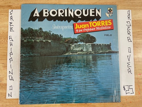 Juan Torres Y su Organo Melodico a Borinquen Vol. 21 LP in Shrink prezzo ebay