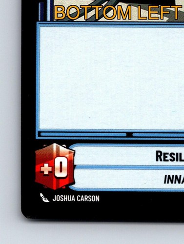 Resilient Innate Upgrade Vigilance Card Modification Durable 1C 0P 3H - Picture 5 of 10