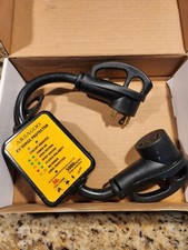 RV Surge Protector 30 Amp, RV Circuit Analyzer RV Voltage Protector with Integra