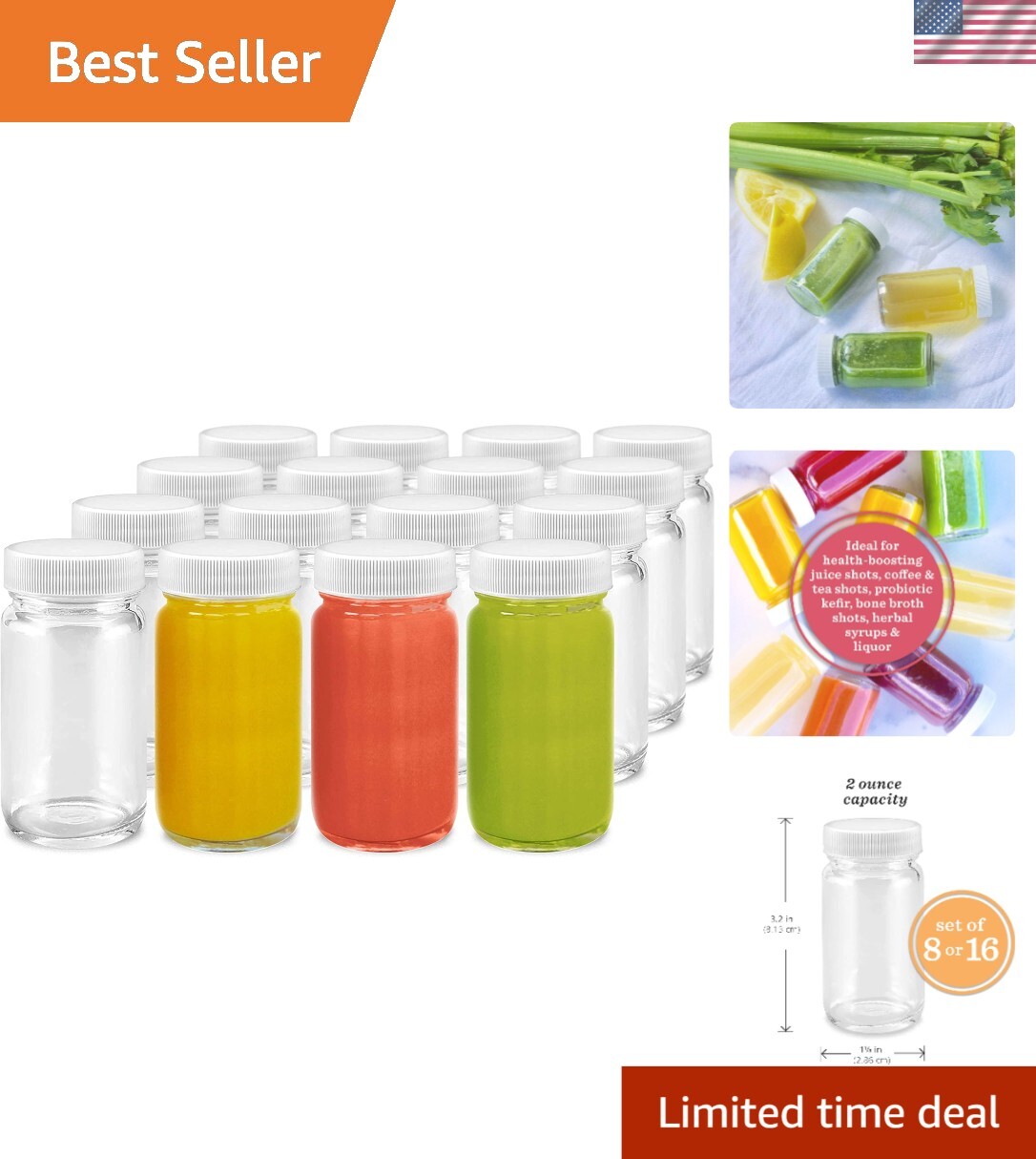 For Juices & Smoothies - 16 Count