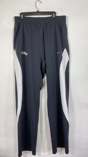 Nike Mens Ontario Basketball Active Sweat Workout Pants Red Black Size XXL