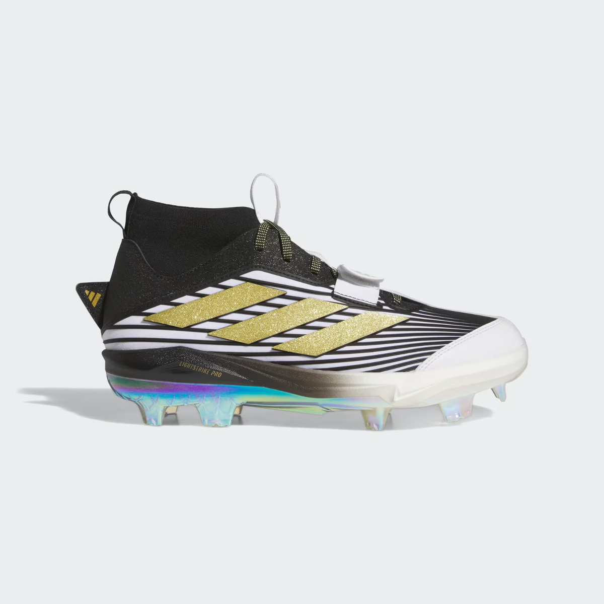 アイドルゴールド14p adidas Adizero Edge+ Cleats 'Core Black/Gold Metallic' | Sizes 6