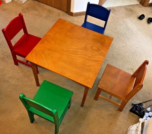 nantucket kids table