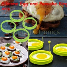 New Silicone Egg Fried Mold Ring Pancake Maker Convenient Kitchen Cooking Tool
