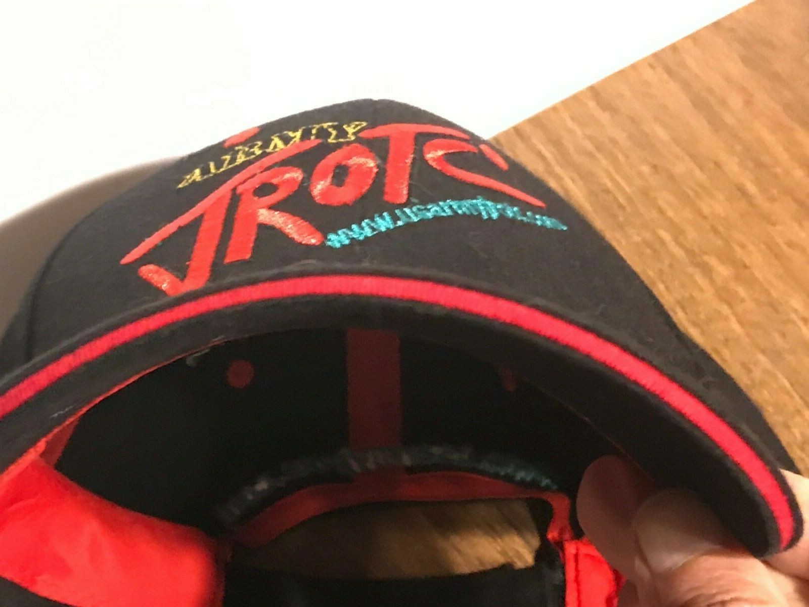 Vintage Army JROTC Black Caps Trucker Hat Gem