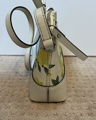 KATE SPADE Painterly Crossbody Lemons Limoncello Handbag EUC | eBay