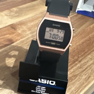 Casio LW204-1A, Women's Black Resin Watch, Alarm, 50 Meter WR, Illuminator
