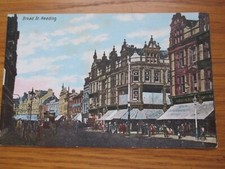 Original Early 20th Century Postcard Lambert Series. Broad Street,Reading,Berks.