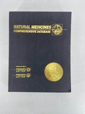 Natural Medicines Comprehensive Database Book Softcover 1999