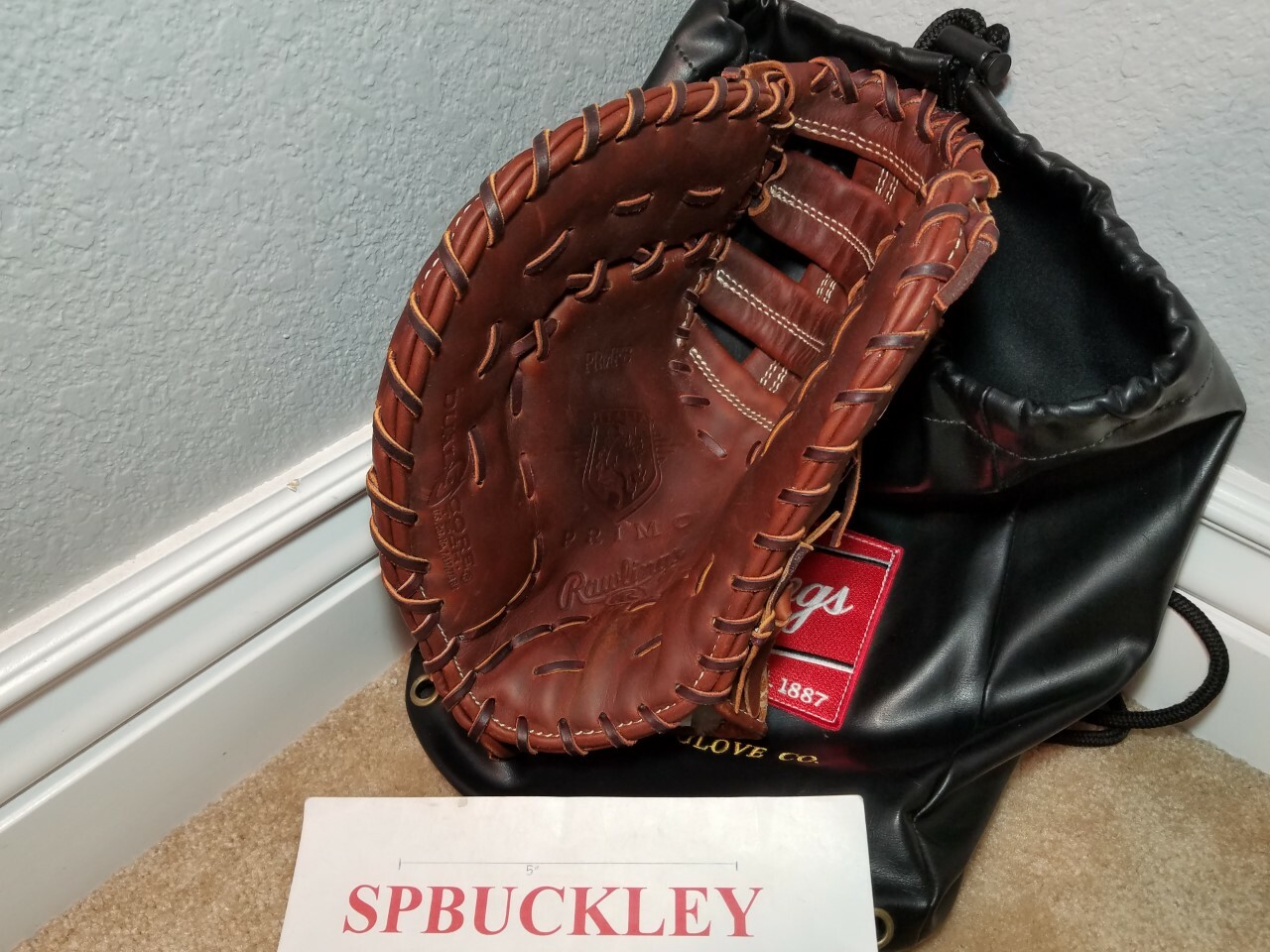 1st baseball glove