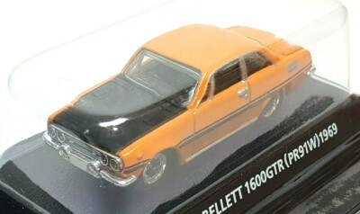 1/64 Konami 1969 ISUZU BELLETT 1600GTR ORANGE diecast car model
