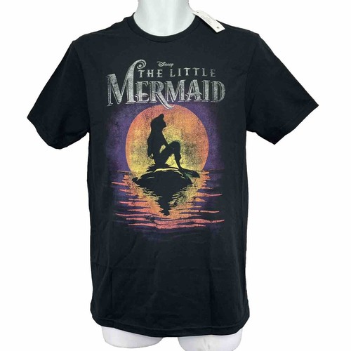 NEW! The Little Mermaid T Shirt/ Men’s (XL) Black DISNEY 100% Cotton NWT