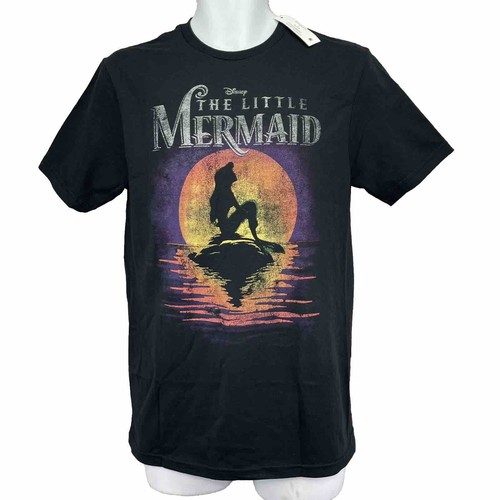 NEW! The Little Mermaid T Shirt/ Men’s (XL) Black DISNEY 100% Cotton NWT - Picture 1 of 4