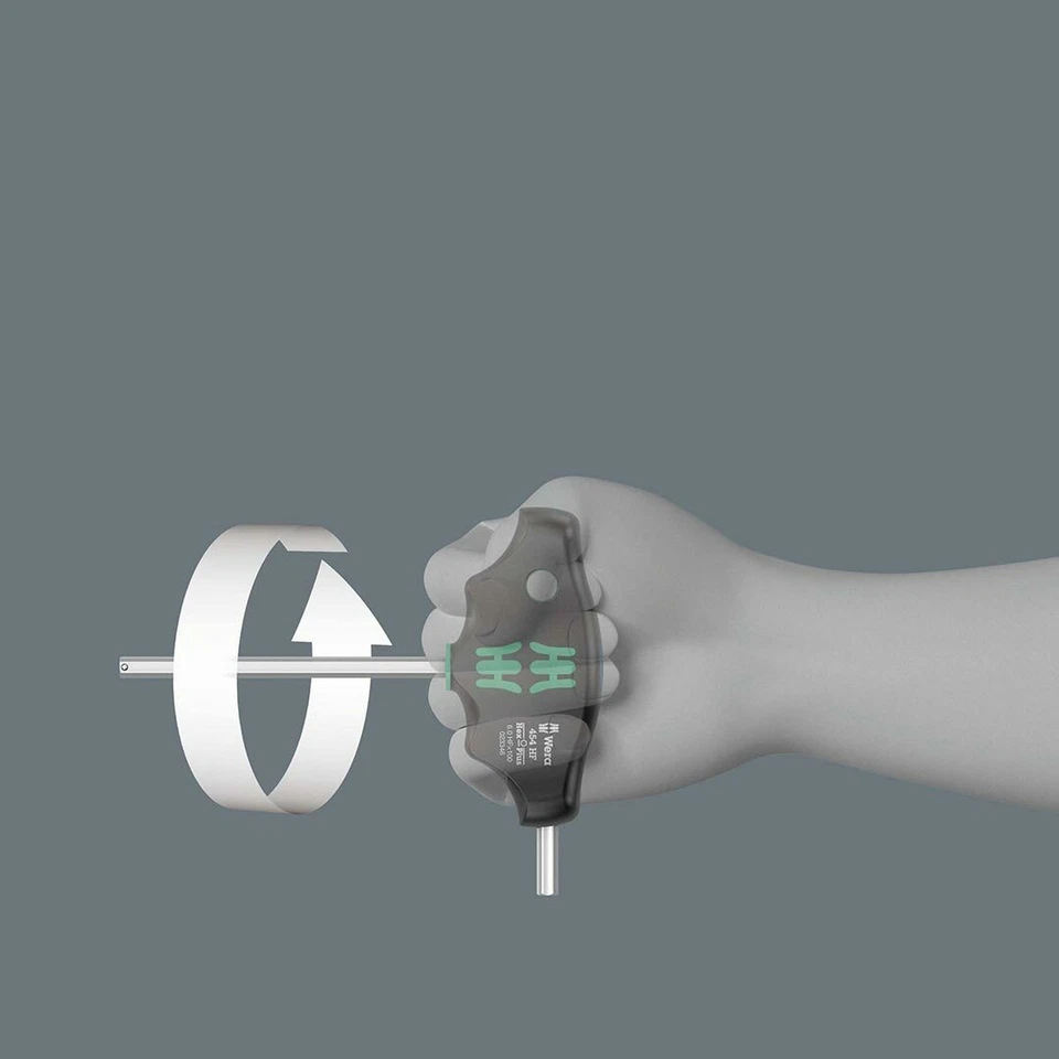 Wera 05023450001 T-Handle Metric Hex-Plus Driver Set with Rack (7-Piece Set) - Image 4 of 4