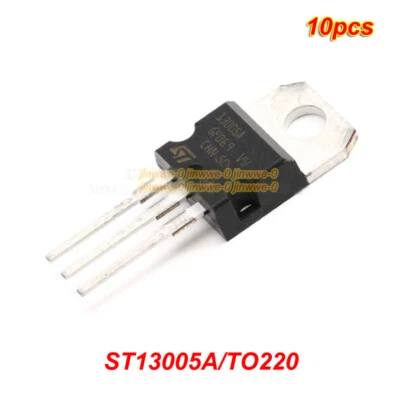 10Stück DIP ST13005A Bipolar Junction Transistor(BJT) NPN Hi-Volt Fast Sw Triode - Bild 1 von 2