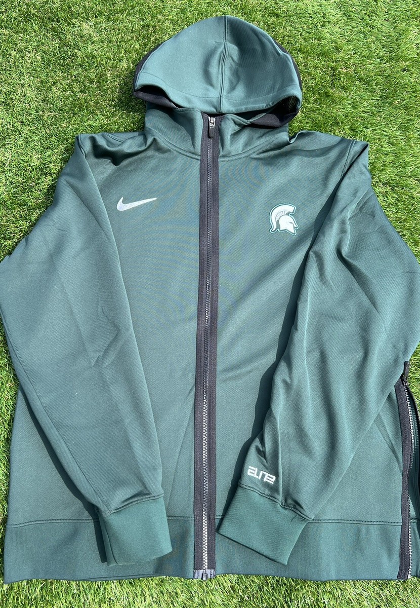 nike michigan state zip up
