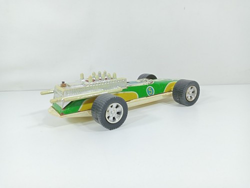 Racing Car Metal Toy Kids Sport Ukraine Collectible Rare Vintage Old USSR Soviet - Picture 9 of 24
