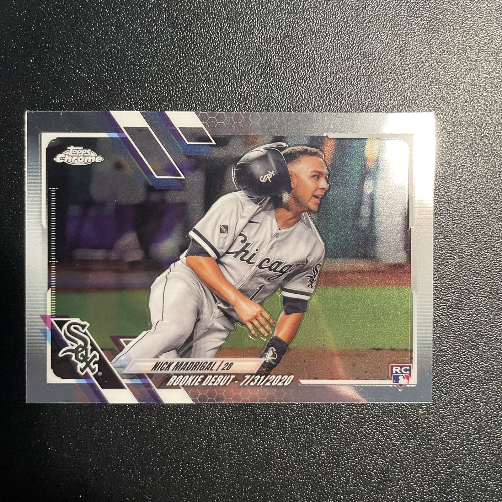 2021 Topps Chrome Update Nick Madrigal Rookie Debut RC White Sox #USC89 B3