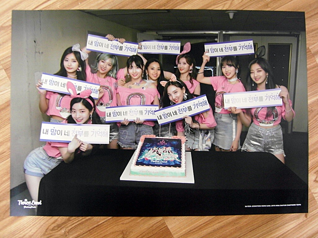 TWICE - TWICELAND ZONE 2 : FANTASY PARK [ORIGINAL POSTER] *NEW* K