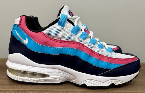 Nike Air Max 95 Blackened Blue Watermelon Size 5.5Y - Picture 4 of 11