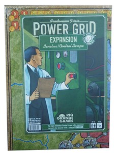Rio Grande Games, Power Grid Map Expansion Central Europe / Benelux
