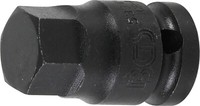 "Bgs Schlagschrauber Kraft-Bit-Einsatz 1/2\" Innensechskant 19 Mm Bitnuss Nuss"