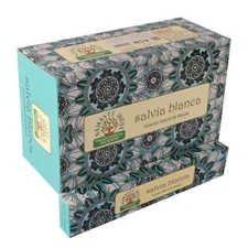 Namaste India White Sage Incense Sticks 12 Pack 15g Each Pack 180 Incense Sticks