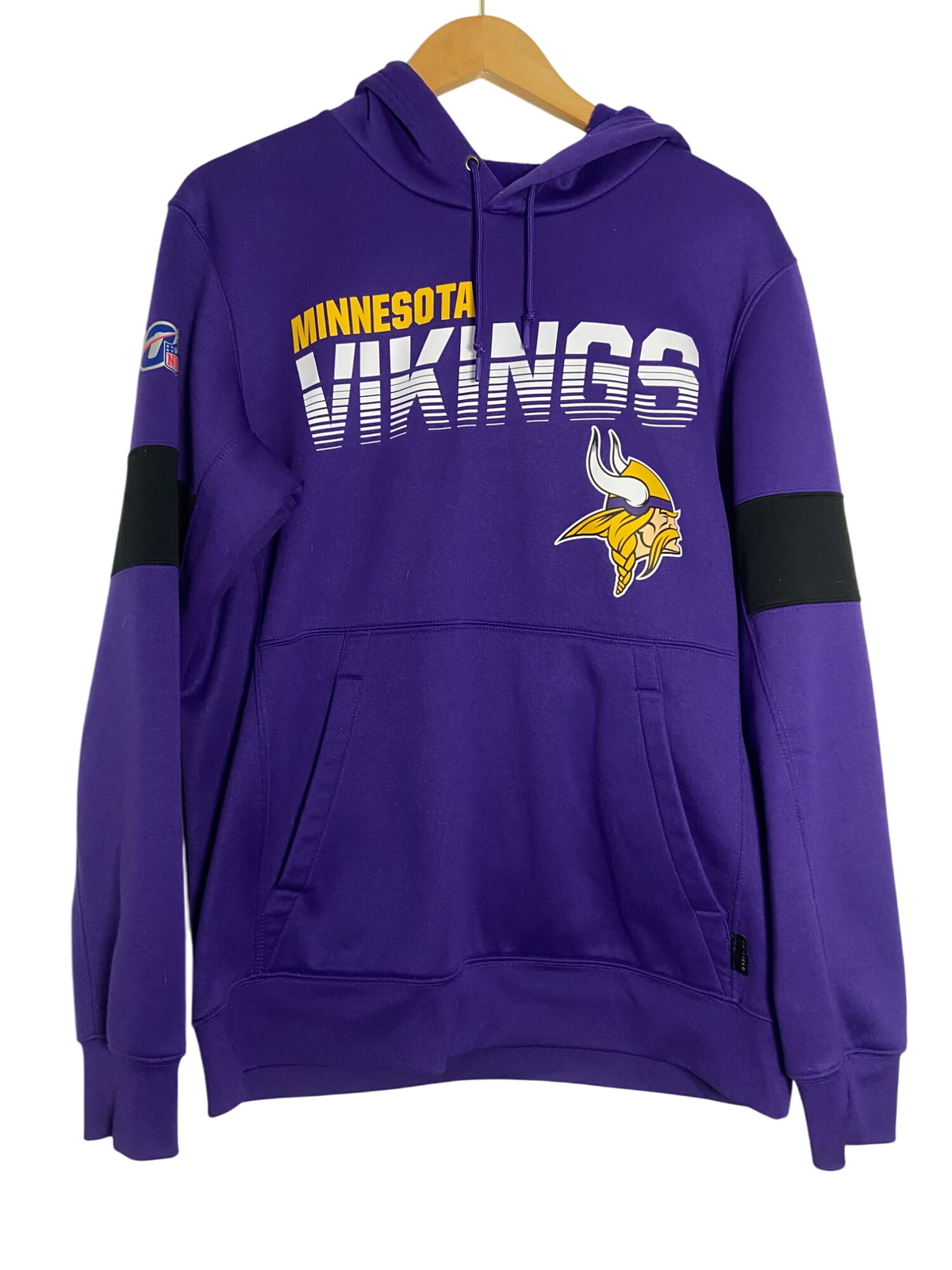 Minnesota Vikings Nike NFL 100 Dri-FIT On Field Hoodie Medium Purple