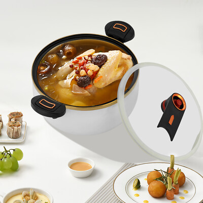 #ad Micro Pressure Cooker Non stick Pot 8l Multi function Micro Pressure Cooking Pot $39.72