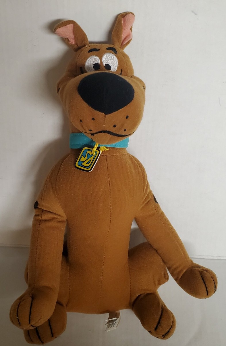 Toy Factory Scooby-Doo Sitting Brown Dog Plush Stuffed Animal Toy