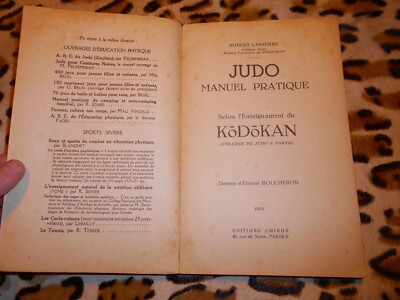 Judo, Manuel Pratique Selon L'enseignement Du Kodokan - Robert Lasserre - 1954