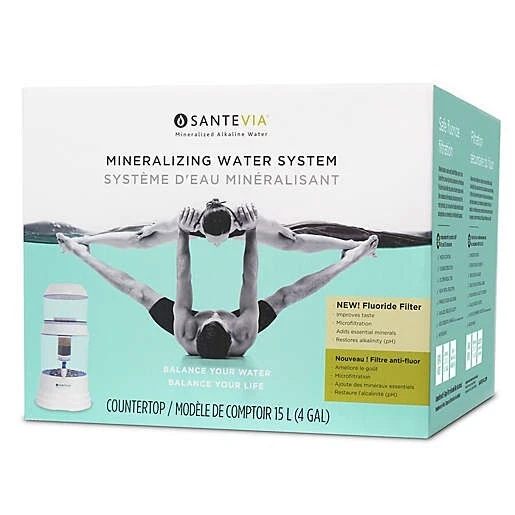 Santevia Alkaline Gravity Water System With Fluoride Filter - Image 3 of 4