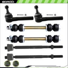 For CHEVROLET SILVERADO 1500 2014-2018 All Models 6x Front Tie Rod End Sway Bar