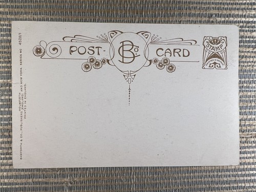 Just As I Am #1 Religious Church Postcard 1909 Bamforth & Co England - Picture 2 of 2