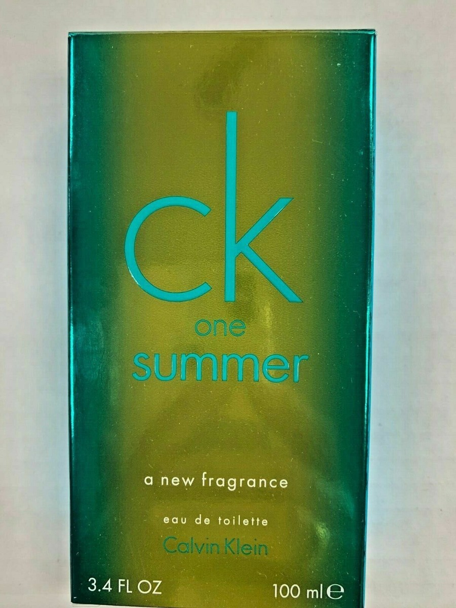 Calvin Klein CK One Summer 2014 Edition 3.4 oz EDT Spray New In